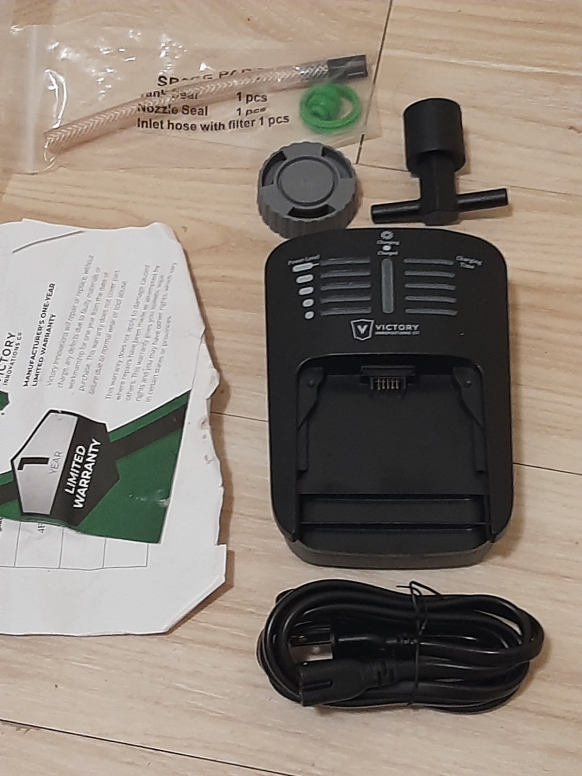 Victory Innovations C9 VP10 CHARGER & parts VP200ESK Electrostatic Sprayer