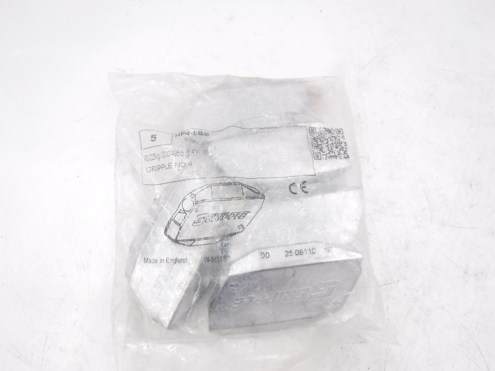 5 Pack Gripple #4 90-255kg 200-495lb Galvanized Cable Fasteners HF4-5BB