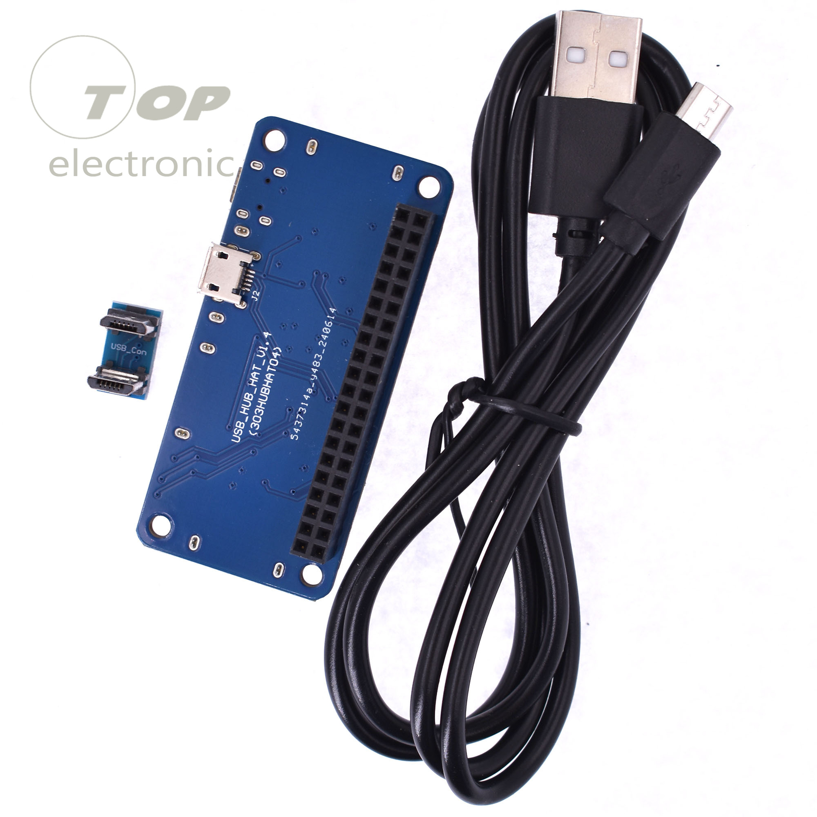 4 Port USB HUB HAT Expansion Board for Raspberry Pi 3 Model B /Zero V1,3/Zero W
