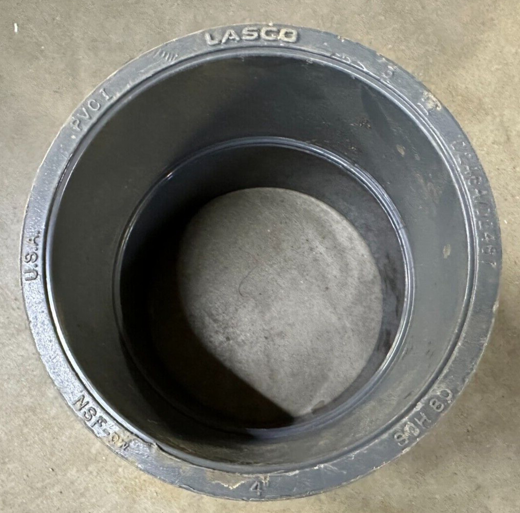 Lasco 829-040 – 4″ S x S Schedule 80 PVC Coupling