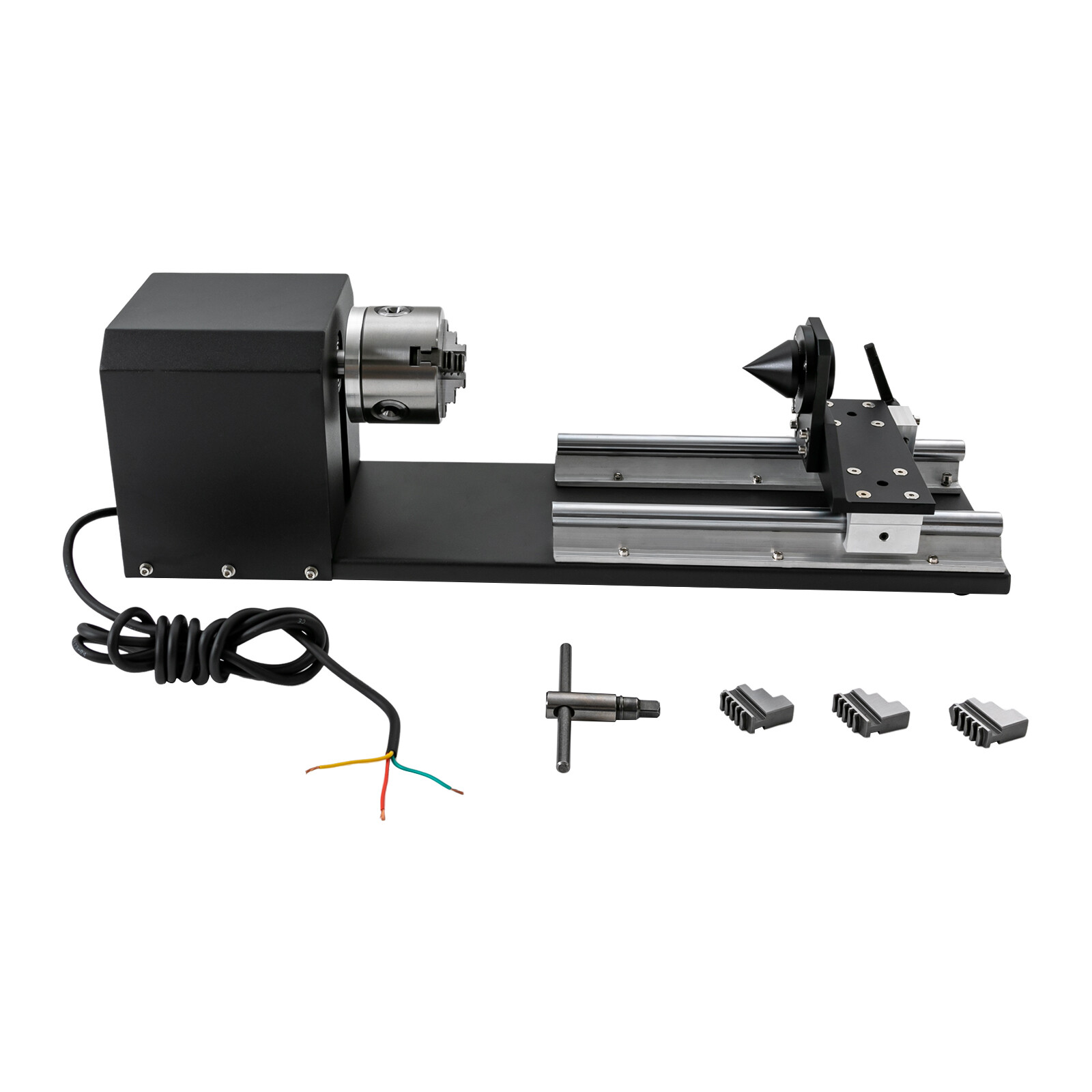 Laser Rotary Y-axis Chuck Engraver Rotary Attachment for Engraving Cutting New