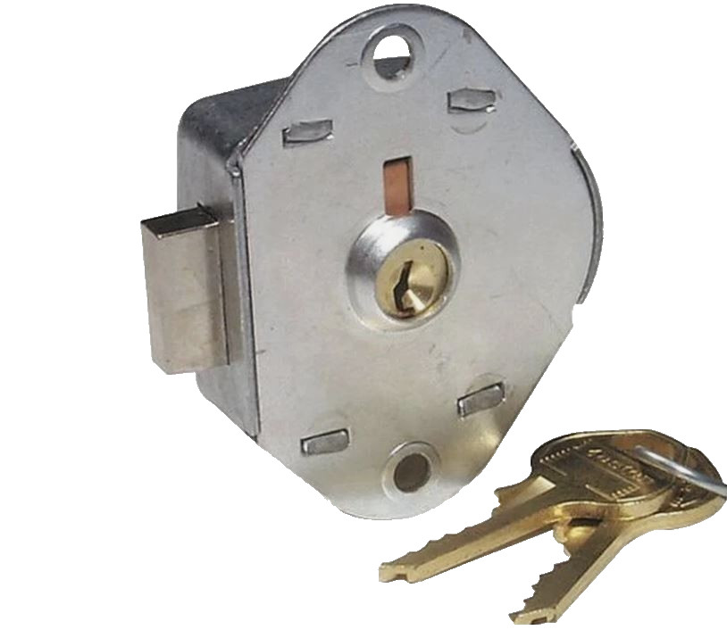 2-Master Lock 1710 Built-In Locker Locks 2 Keys Type Mounting 2 Holes