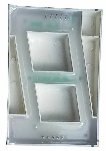 Large Seven Segment Display, Red 2.3 inch Digit (Pack of 2)