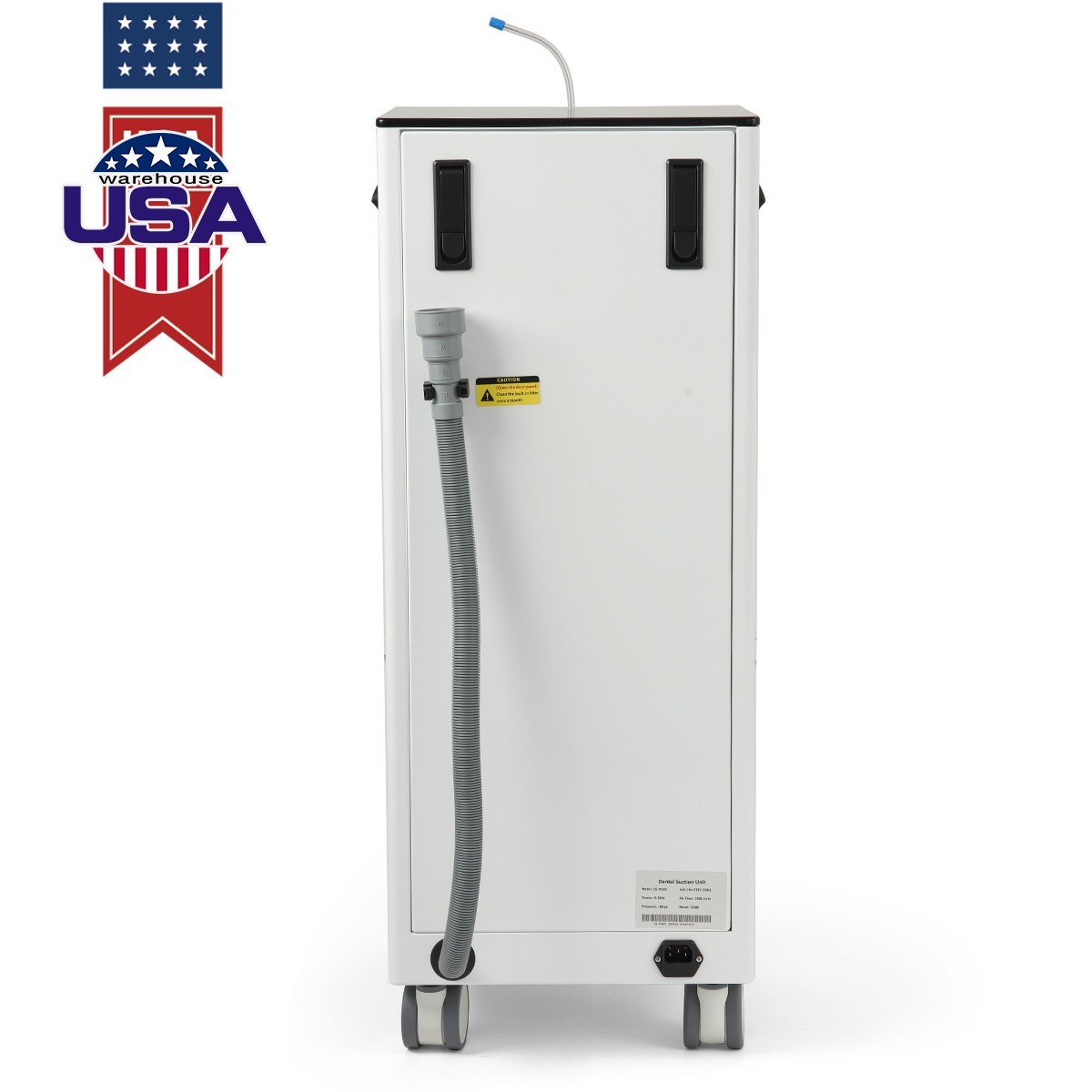 Portable Dental Suction Unit Mobile Suction Vacuum Pump Updated Machine 400L/min