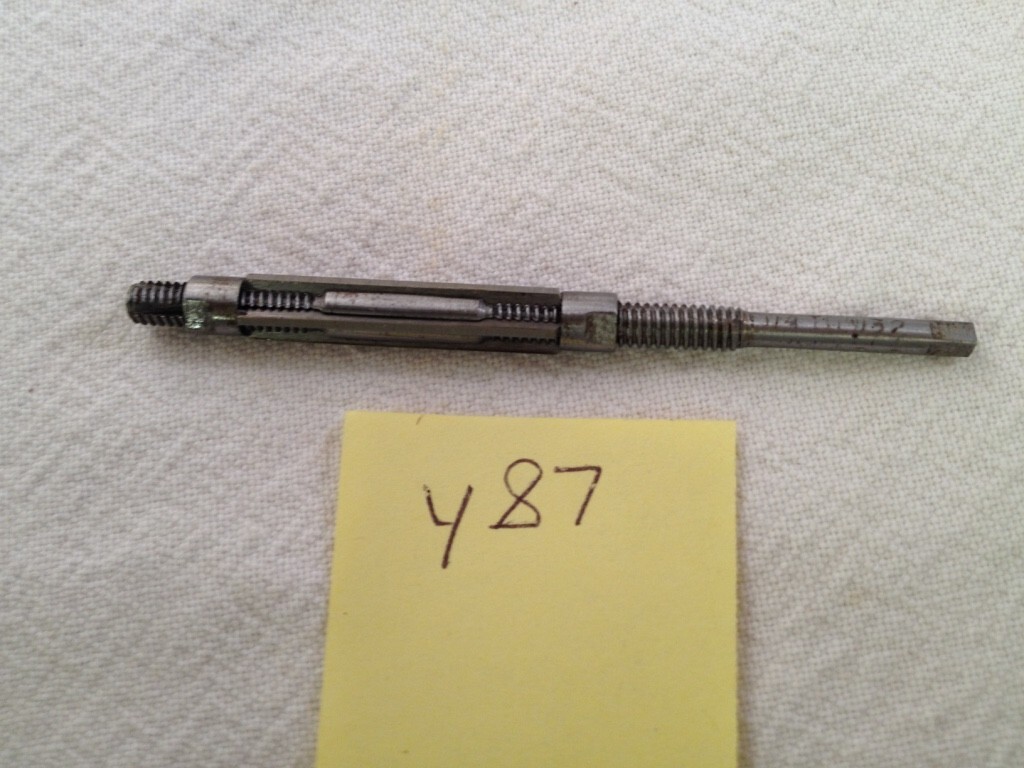 1 NEW EXPANDING ADJUSTABLE HAND REAMER 1/4″ -9/32″- 6.3mm to 7.1mm (REF#Y87)