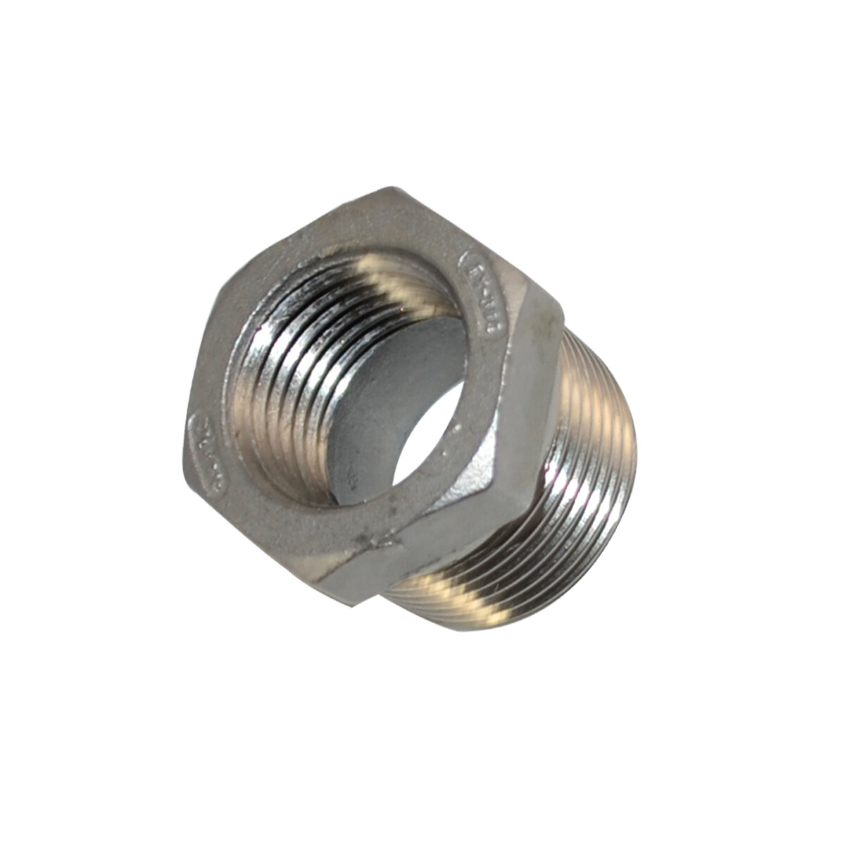 3/4“ male to 1/2″ female NPT Reducing bush Pipe Reducer Fitting Connectorn SS