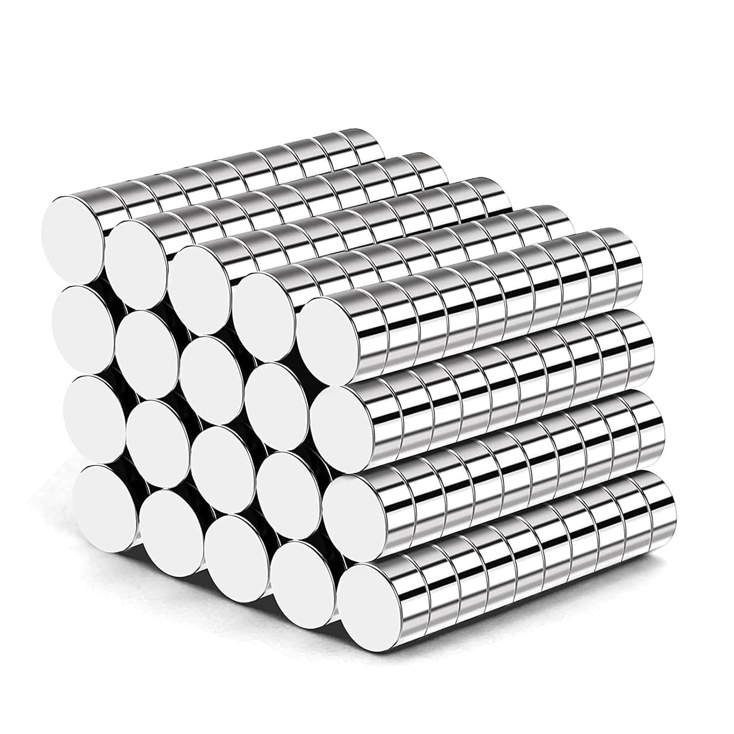 200P Small Neodymium Magnets, 4x2mm Round Multi-Use, Perfect for Crafts & Office