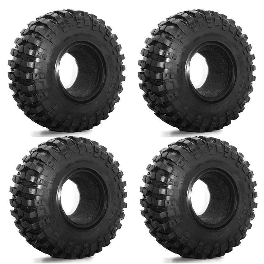 1.9” Universal Crawler Tire 106MM Rock TerrainTire for 1/10 Model Cars