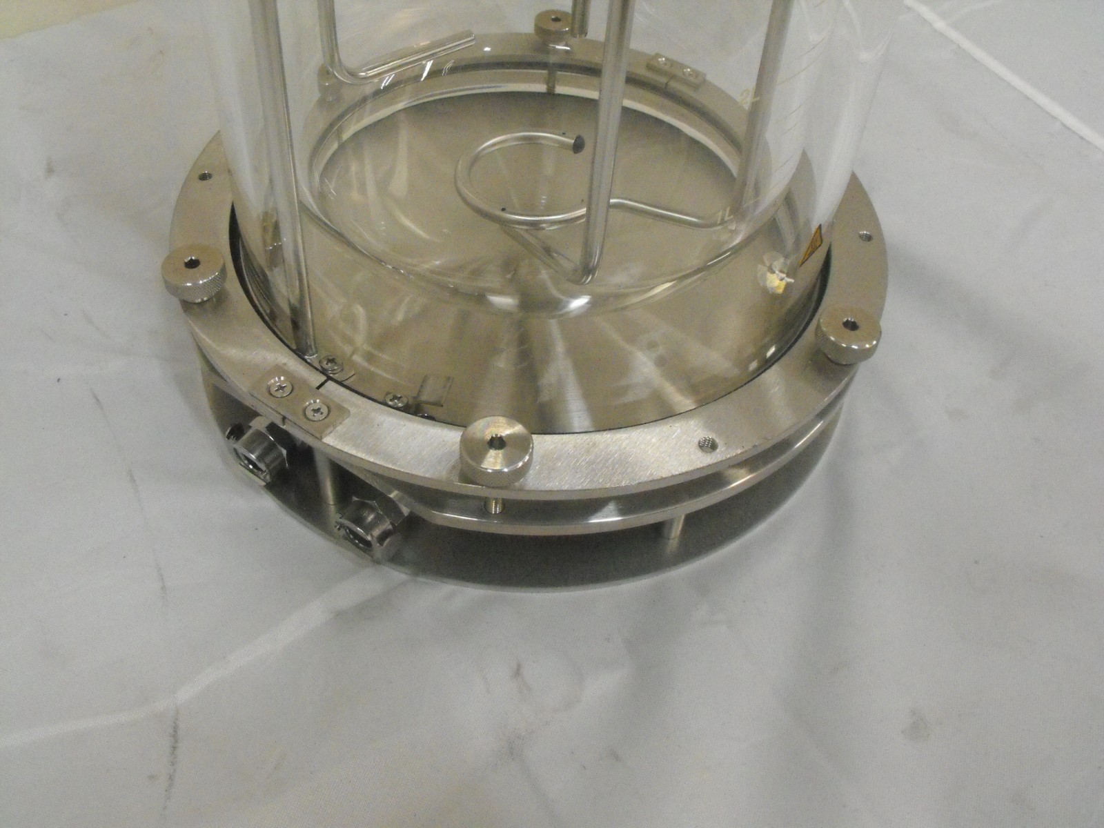 Eppendorf 5L Bioreactor Vessel #M1379-1003 for BioFlo 320, unused!