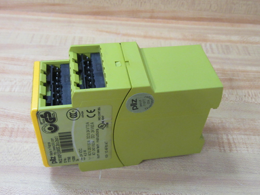 Pilz PNOZ XV2P 3/24VDC 2N/O 2N/OT Safety Relay 777502