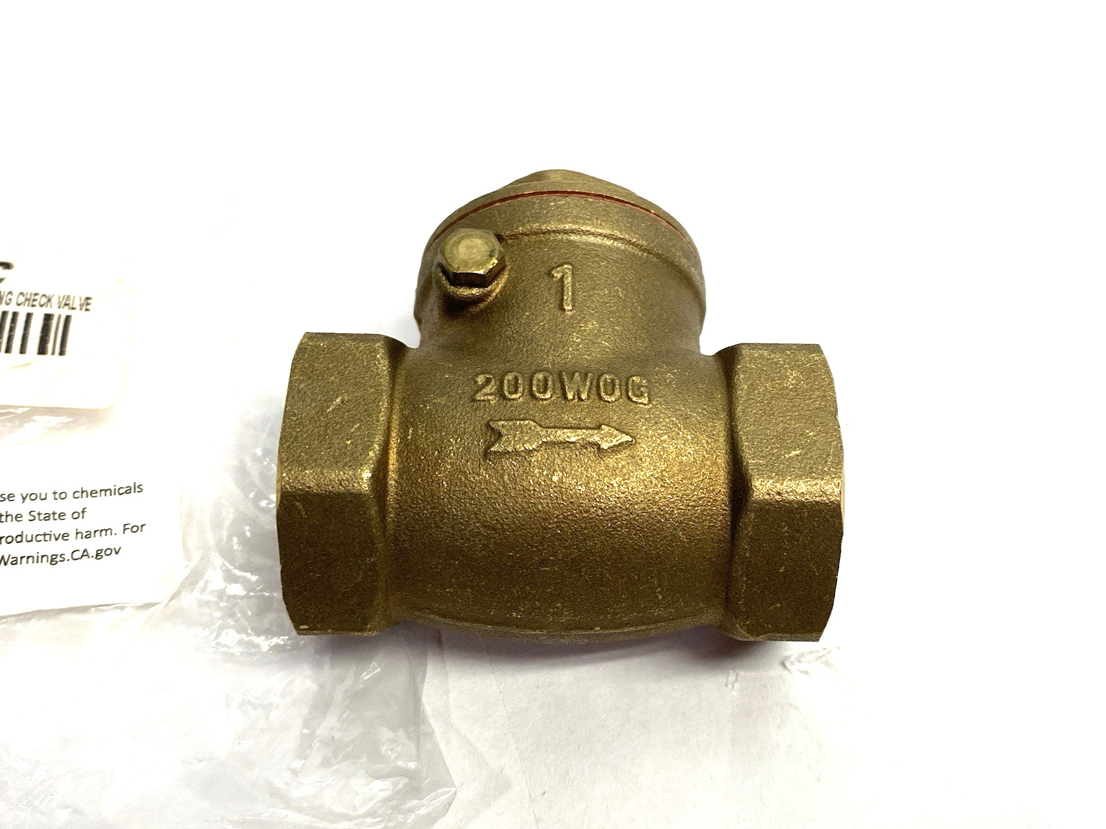 Value Collection 38080784 Check Valve, 1″ Pipe Check Swing, 4965302316JP