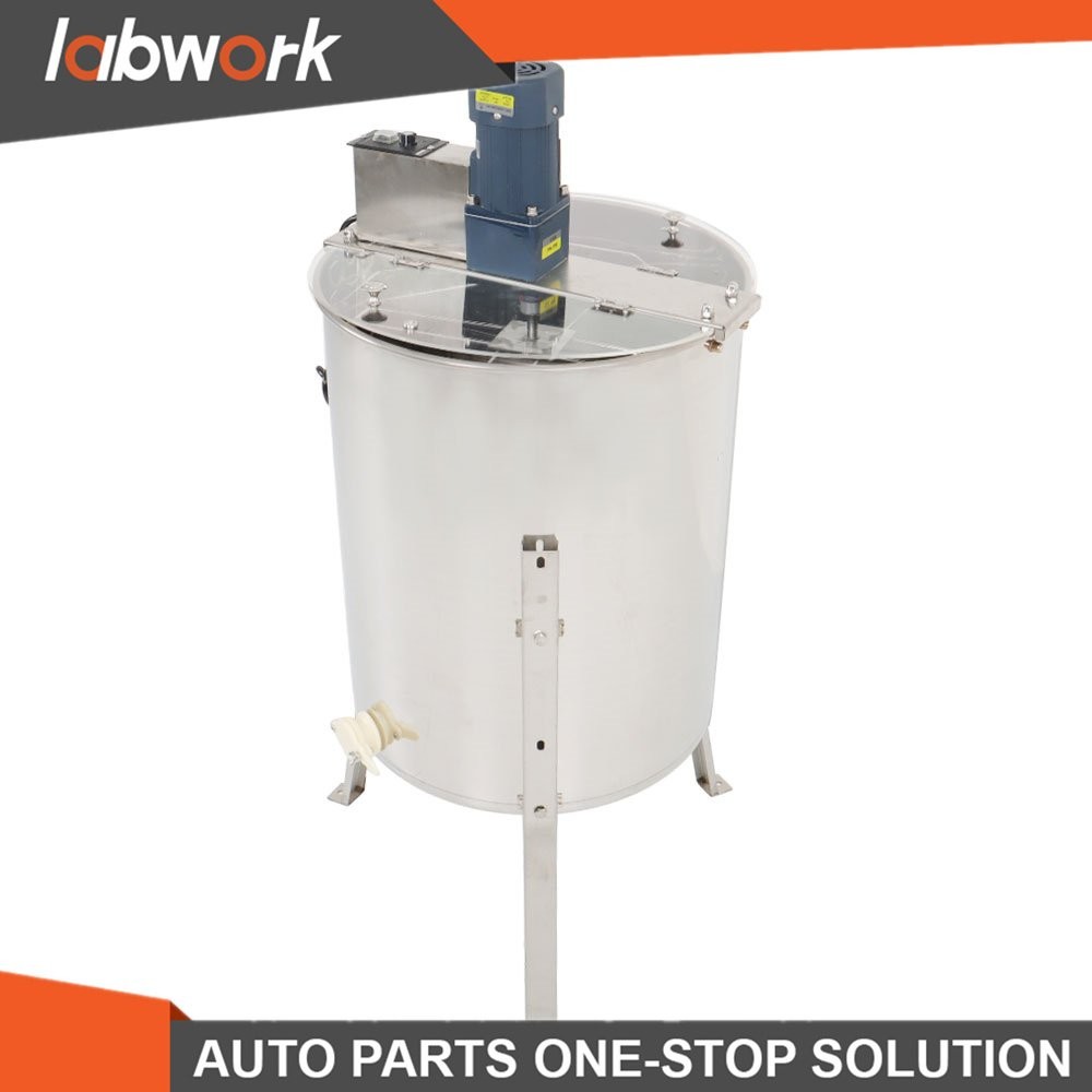 Labwork Stainless Steel Electric Honey Extractor Beekeeping Equipment 4/8 Frames