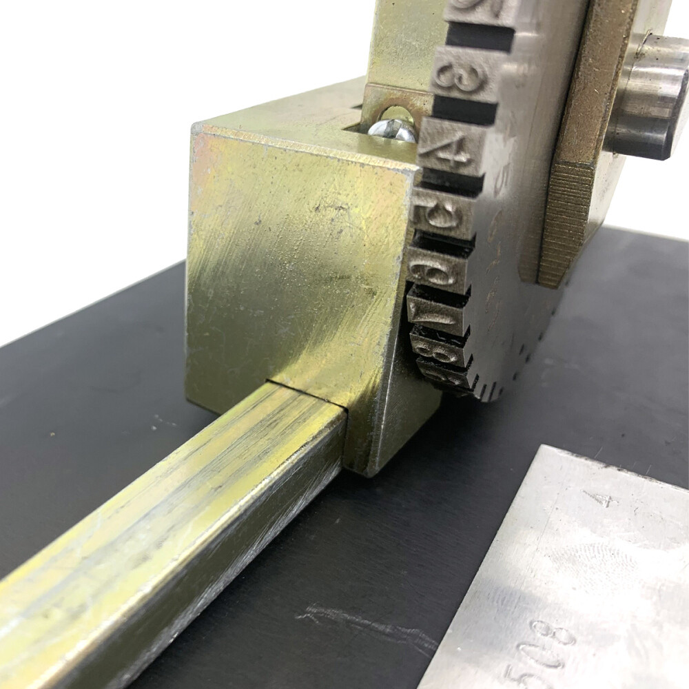 Metal Stamping Marking Machine Manual Plate Stamping Printer Dog Tag Embosser