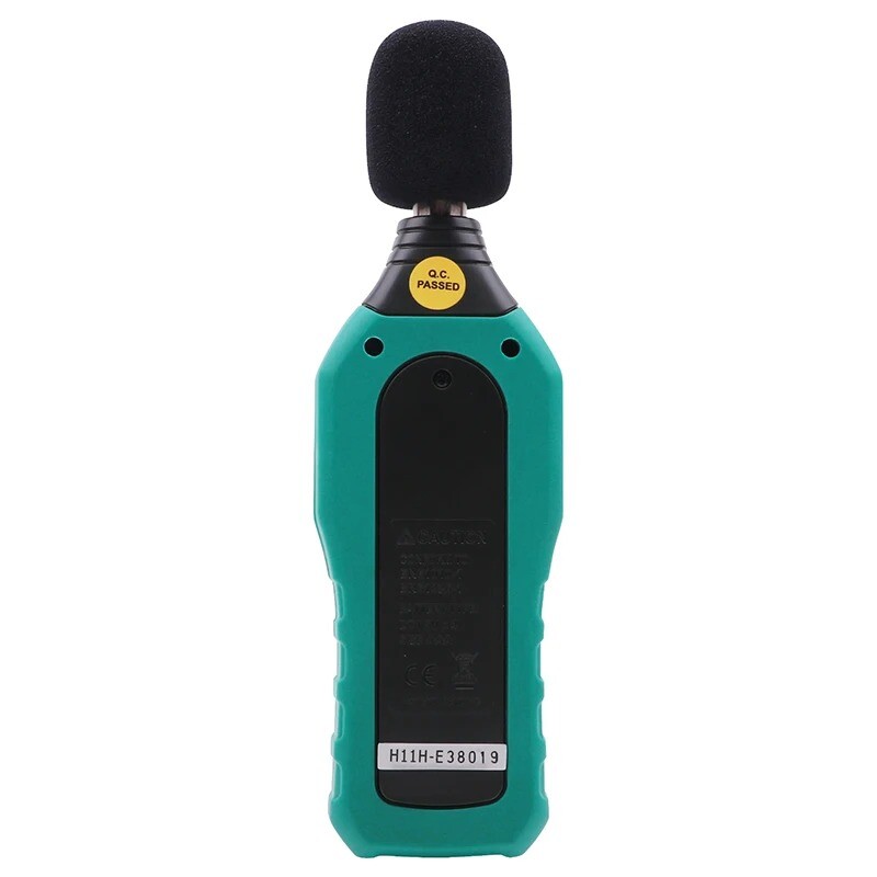 Precision Noise Tester, Automatic Large Range Backlit LCD Digital Display
