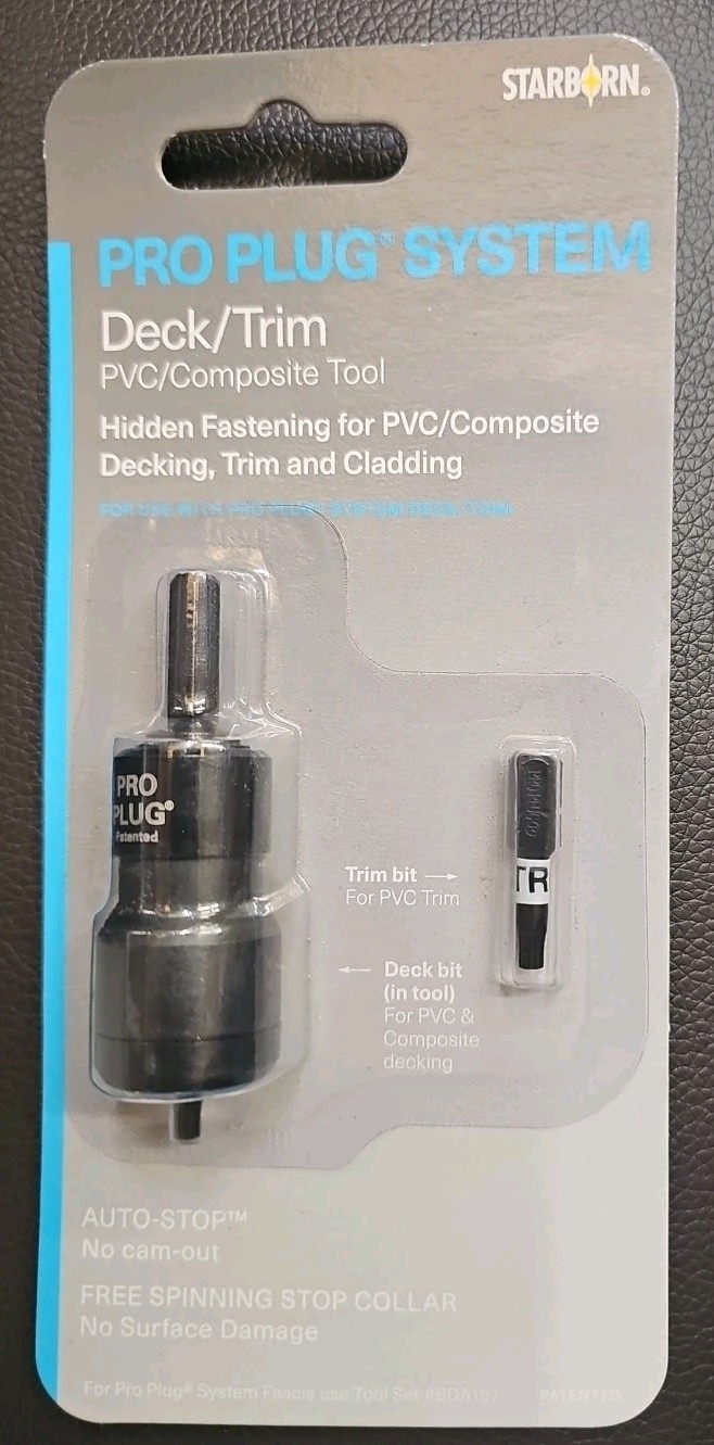 Pro Plug Tool for PVC Decking – For Use With The Pro Plug System for PVC, Mod…
