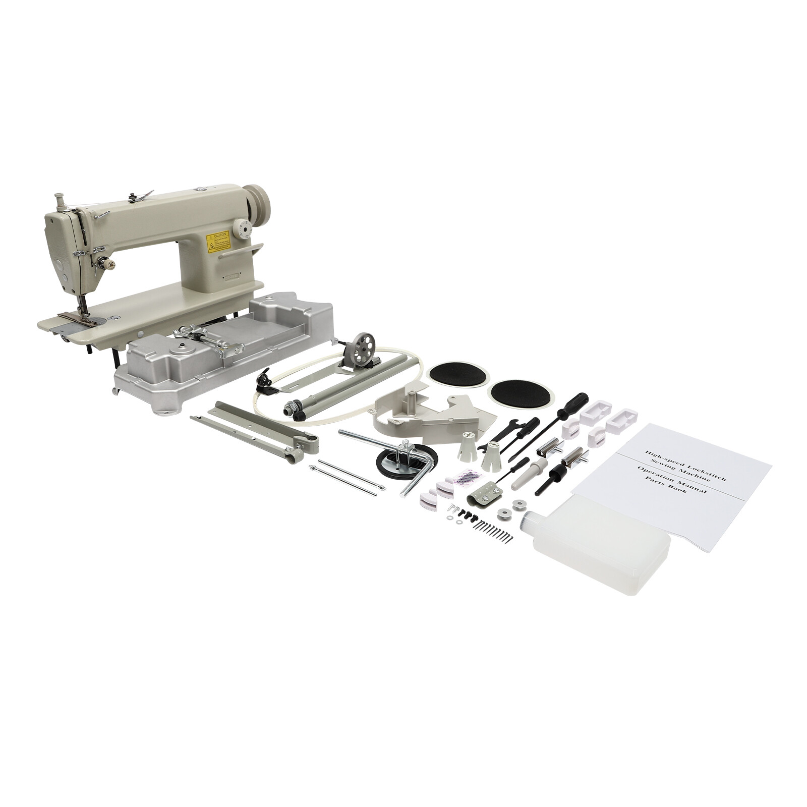 Industrial Sew Machine Head Straight Stitch Zig Zag Heavy Duty Sewing Machine
