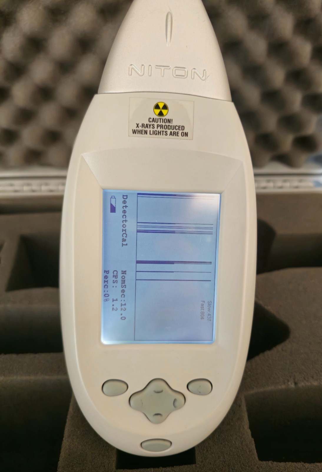 Thermo Scientific Niton XLp 300A XRF Analyzer Cd-109 Powers On w/ Case