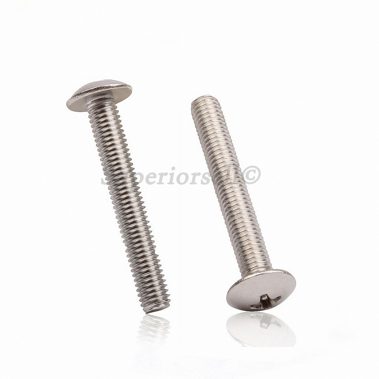 M4 M5 M6 Phillips Truss Head Machine Screws – SUS201 Stainless Steel