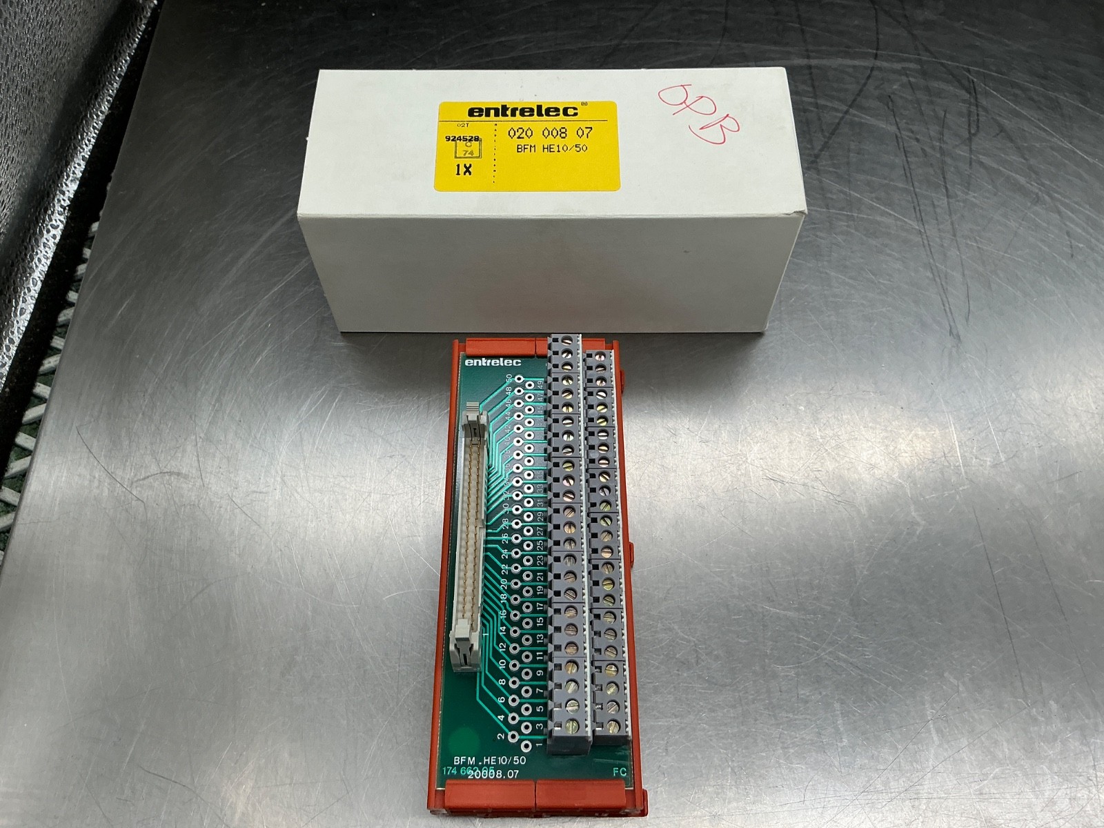 Entrelec BFM HE10/50 Connector Interface