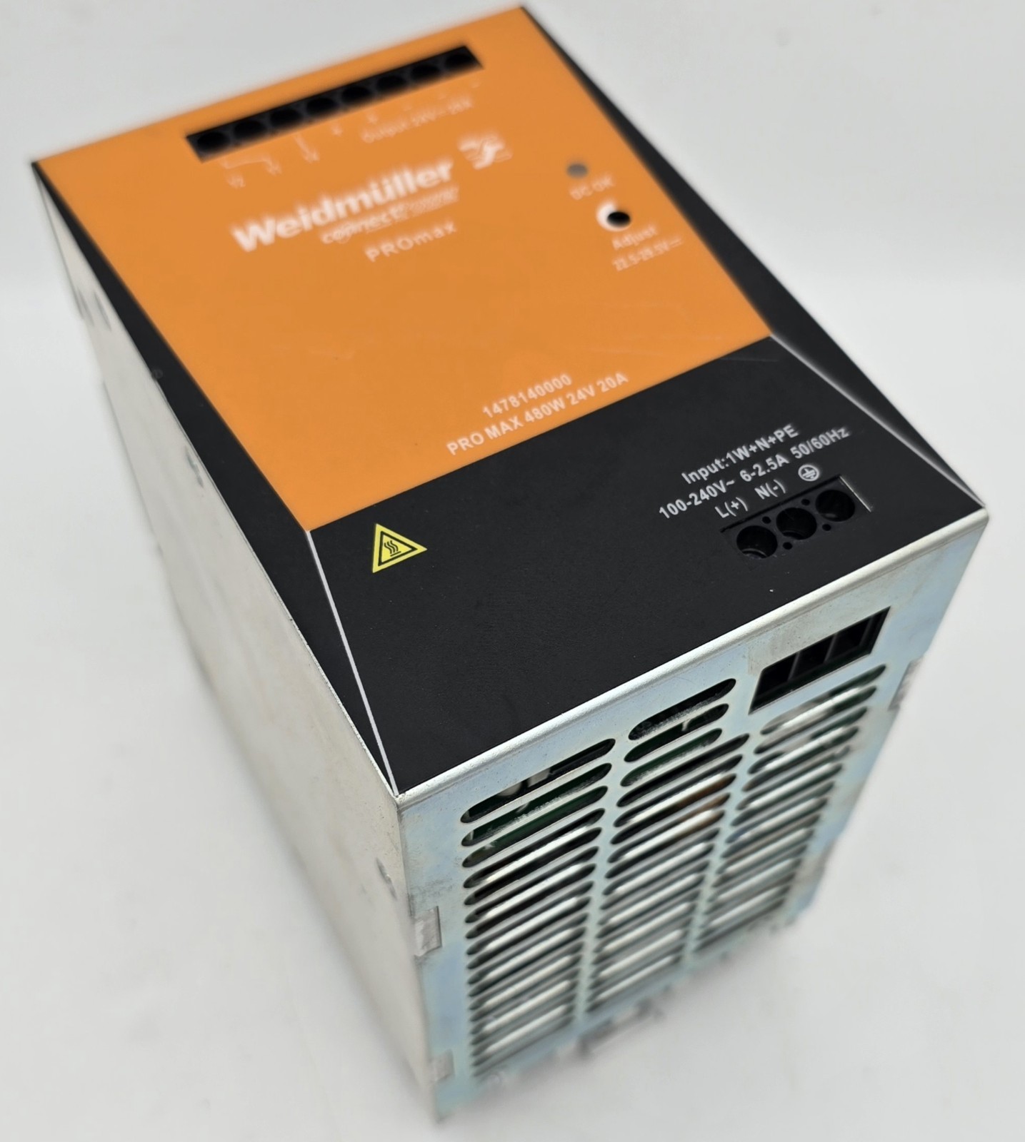 Weildmuller Pro Max 480W 24V 20A 1478140000 Switching Power Supply proMAX