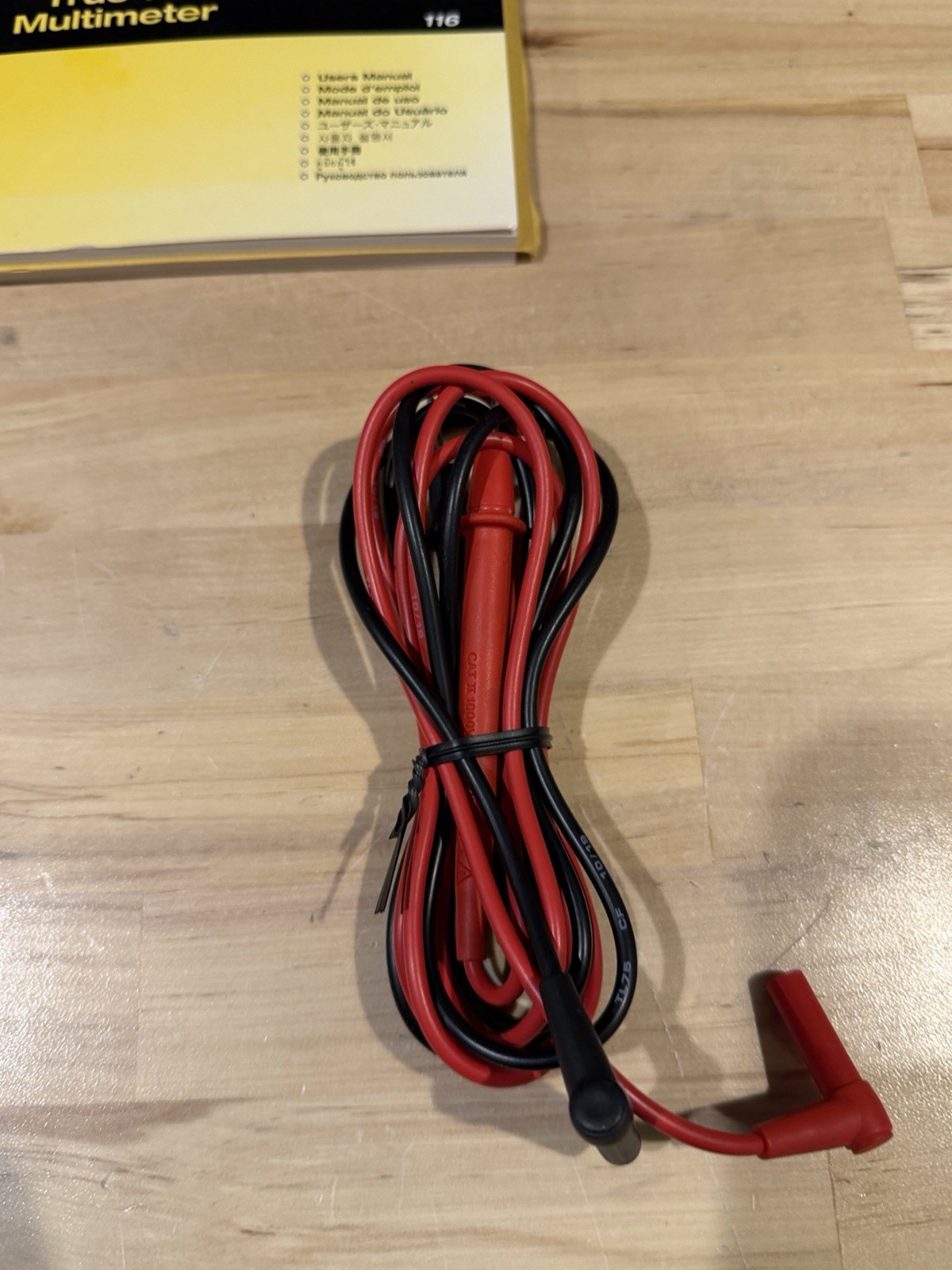 FLUKE 116 TRUS-RMS MULTIMETER / LEADS – SHIPS FAST (TESTED)