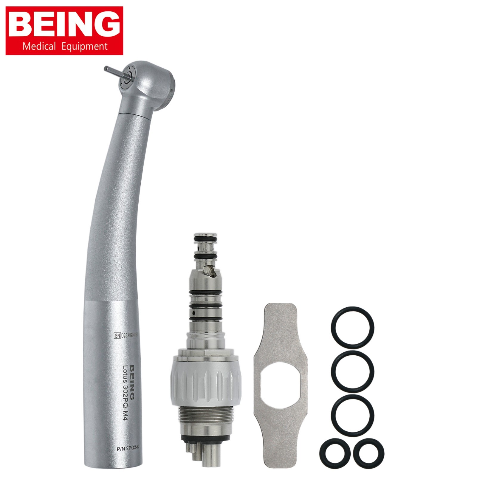 US BEING Dental High Speed Turbine Handpiece For KaVo MULTIflex Coupler 4 Hole