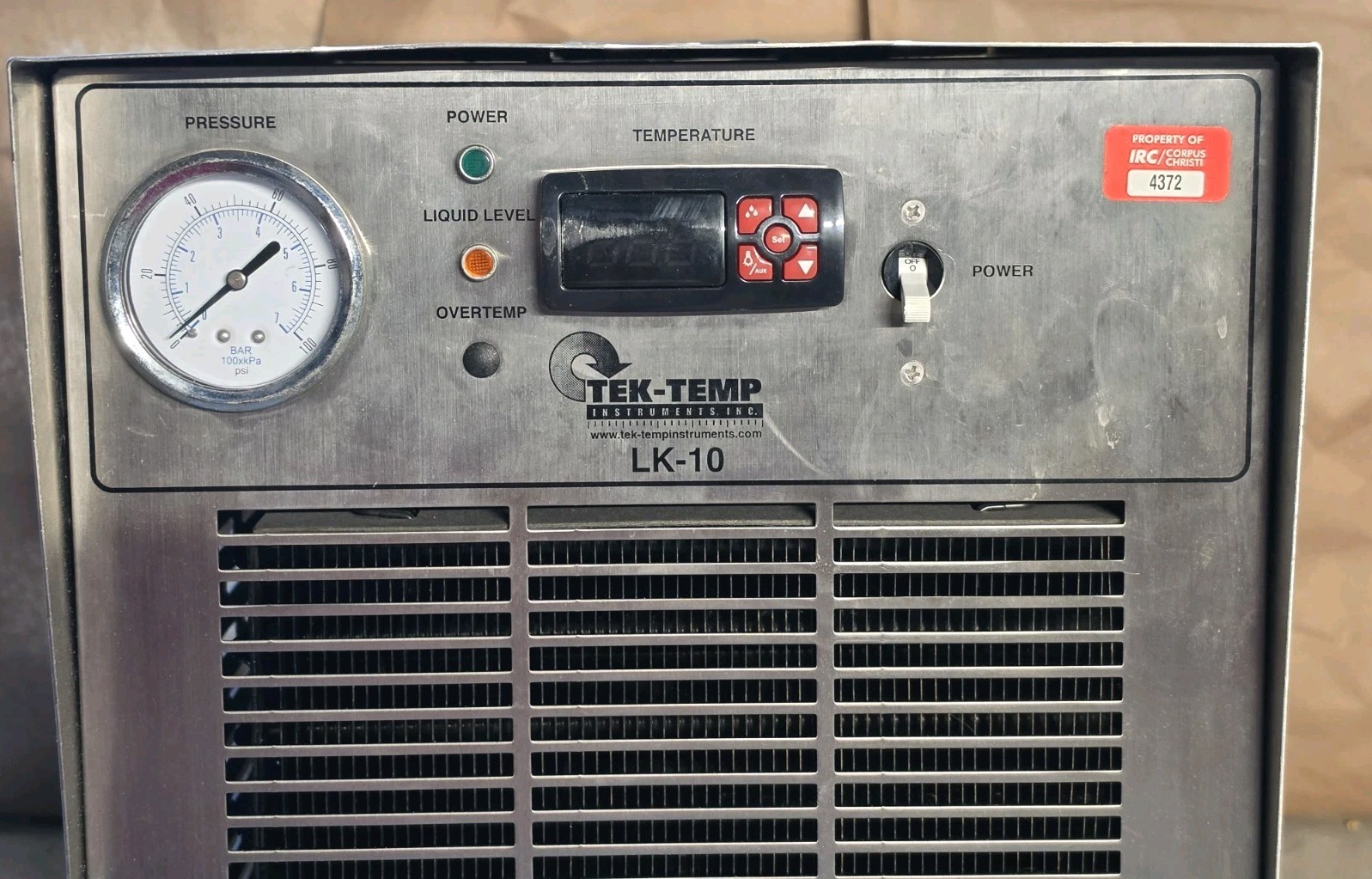 Tek-Temp LK-10 Recirculating Chiller JK10/2,500/R1 115V 2500 BTU/hr Lab -…