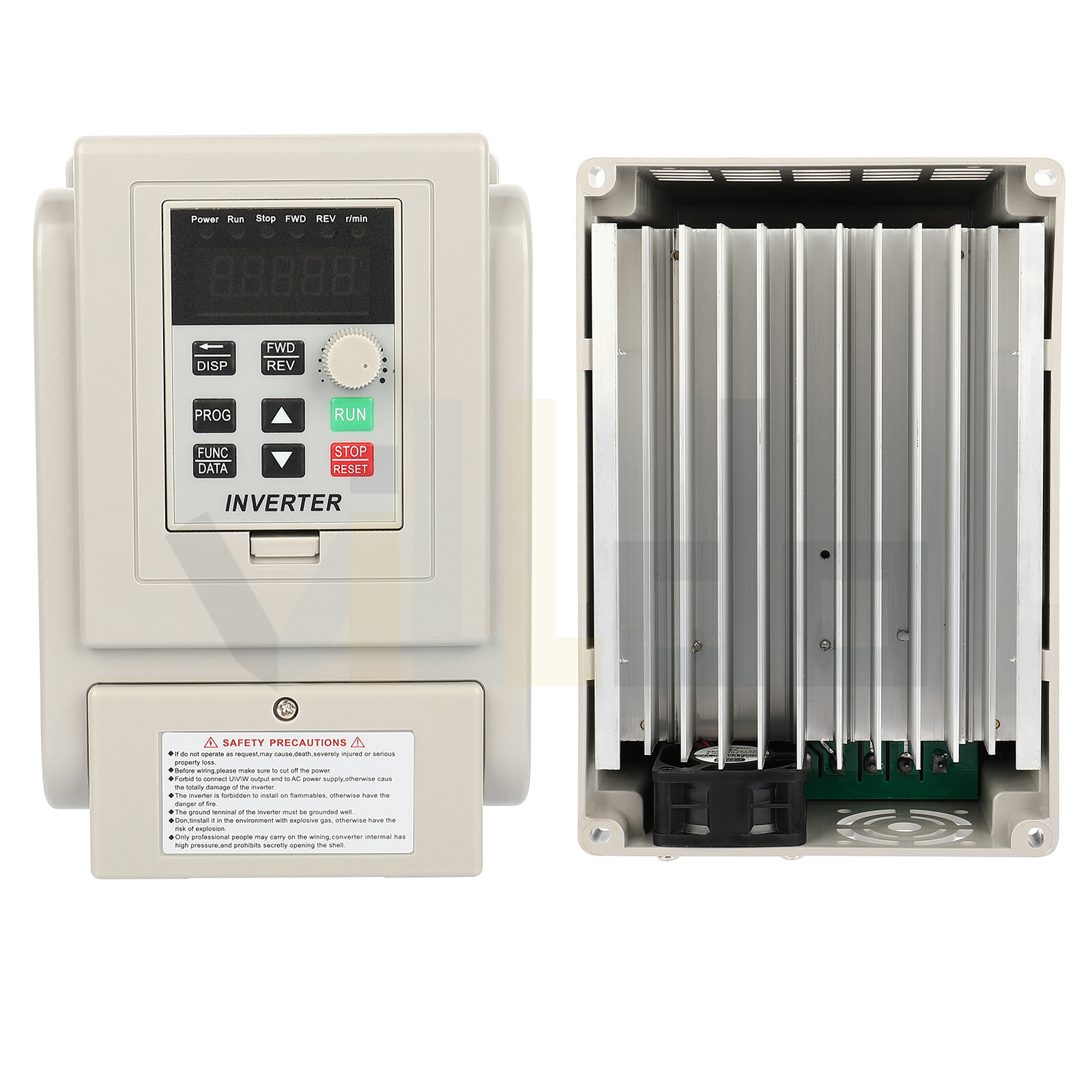 Variable Frequency Driver 5HP 220V 4KW Interver VFD Single to 3 Phase Output