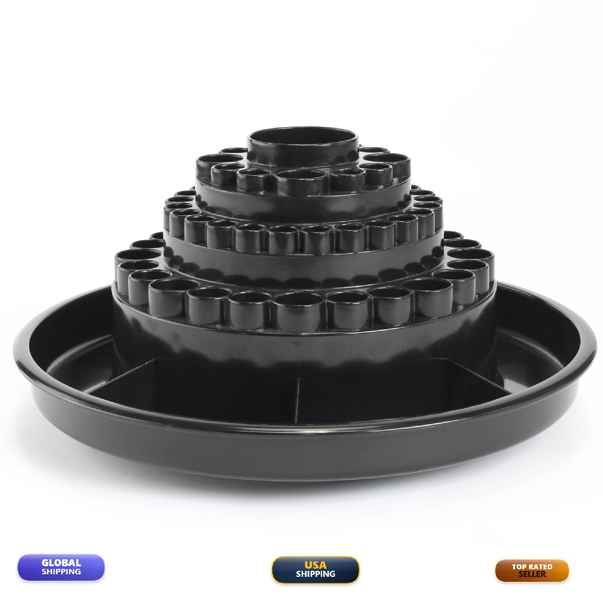 Alvin Spin-O-Tray 9893-2 Rotating Desktop Receptacle Art Drafting And Design
