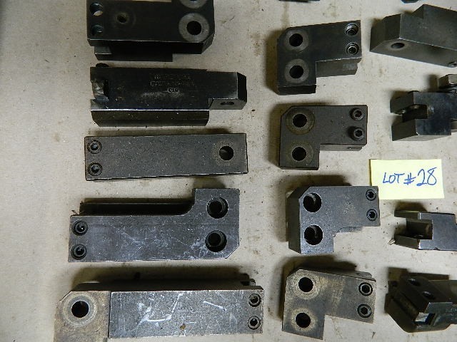 Hardinge Chucker Lathe Turret Tooling most are unmarked ( 30 pieces ) LOT # 28