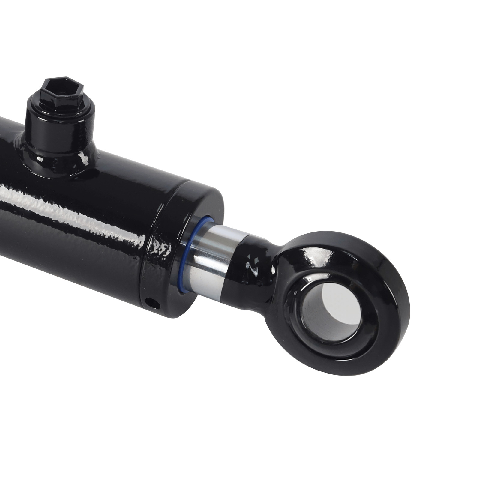 Hydraulic Cylinder Welded Double Acting 1″ Bore 8″ Stroke Swivel Ball/Eye