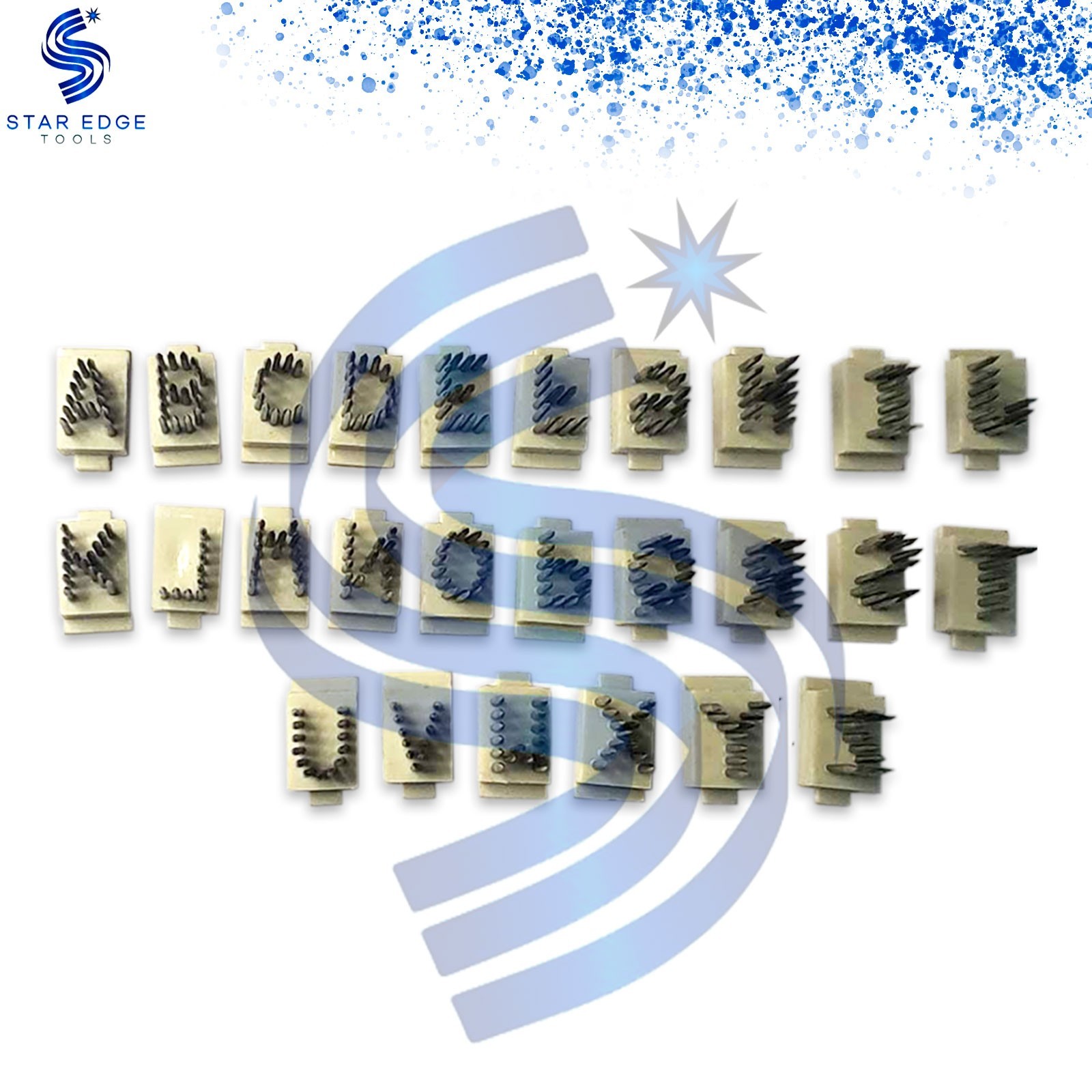 2 Sets 3/8″ Tattoo Digits 0-9 & Letters A-Z Compatible with Stone Livestock Plie