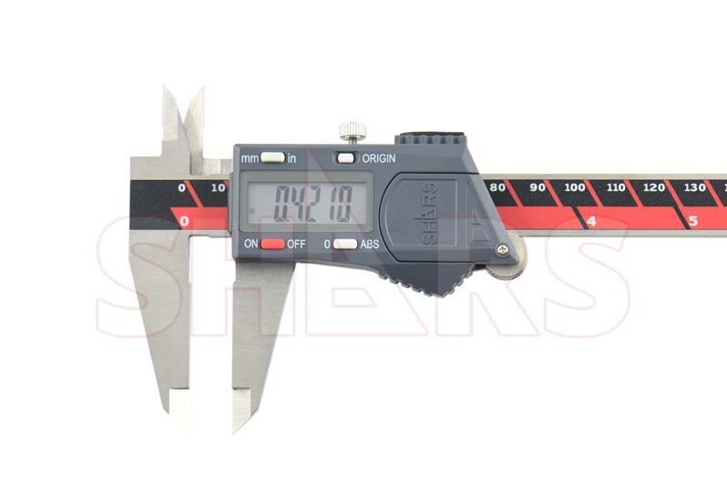 SHARS Aventor 8″ /200mm DPS IP54 Electronic Digital Caliper DIN862 .0005″ NEW M]
