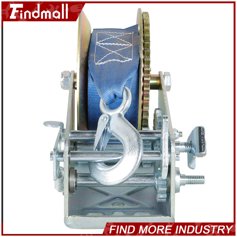 Findmall 3500 lbs Hand Winch & Boat Trailer Crank Winch With 10 m Strap Winch