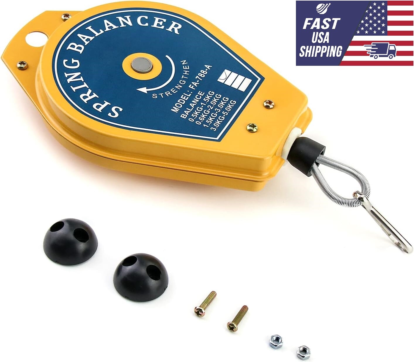 US Spring Balancer, 0.5 – 1.5kg Bearing Retractable Tool Fixture Holder HO