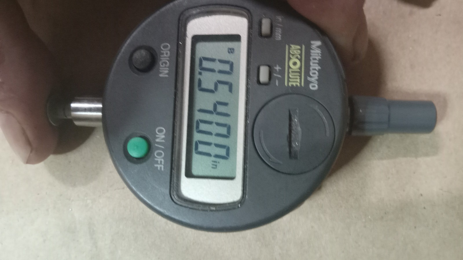 MITUTOYO 543-683B, Model ID-S1012EB Digital indicator Absolute, .500Travel .0005
