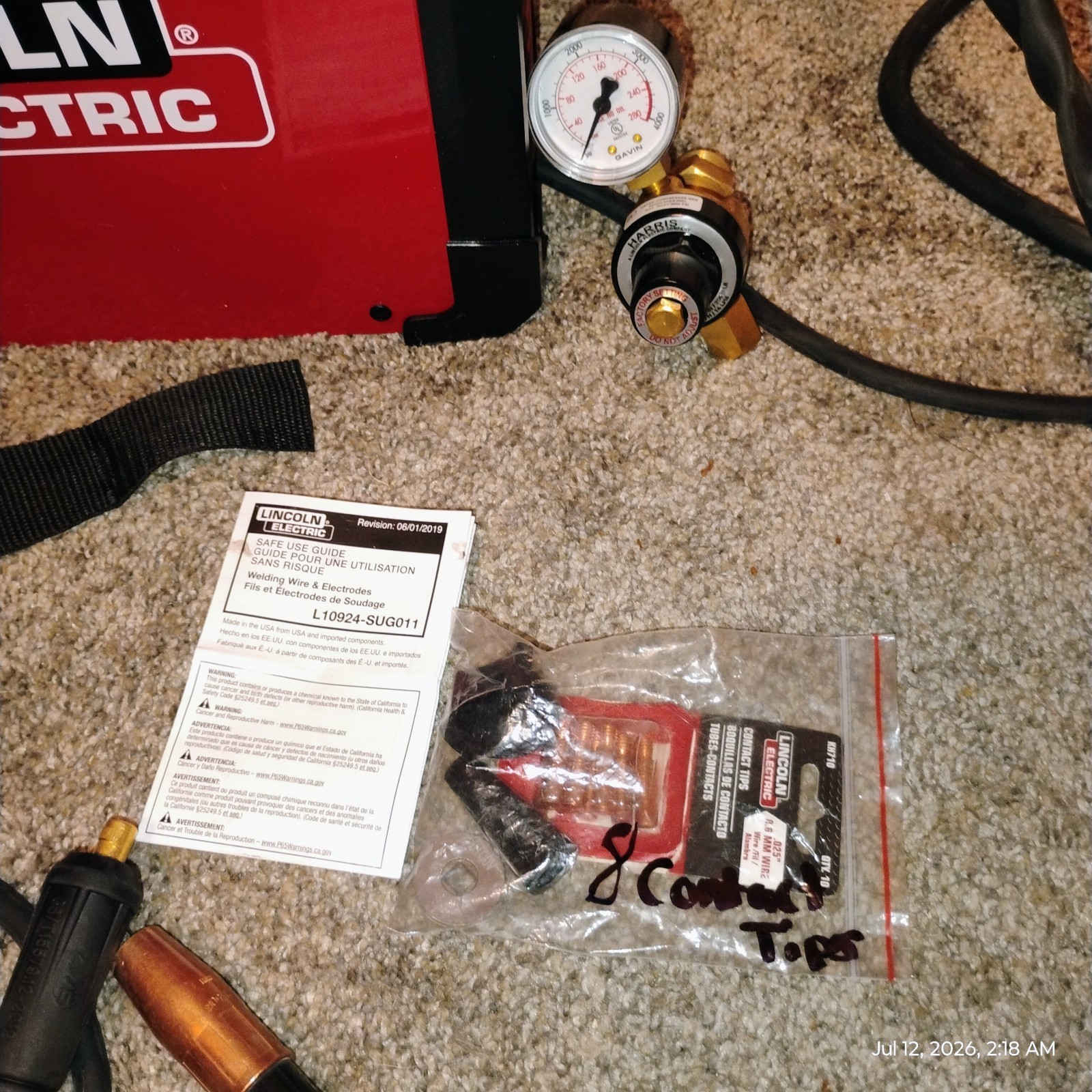 Lincoln Electric WELD-PAK 90i MIG Flux-Cored Wire Feeder Welder k5256-1