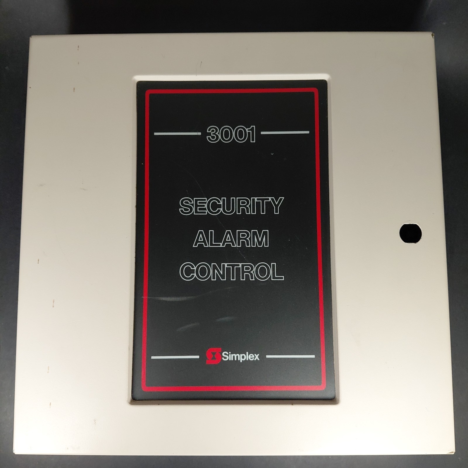 UNTESTED Simplex 3001-9001 Security and Fire Alarm Control Panel & Manuals READ