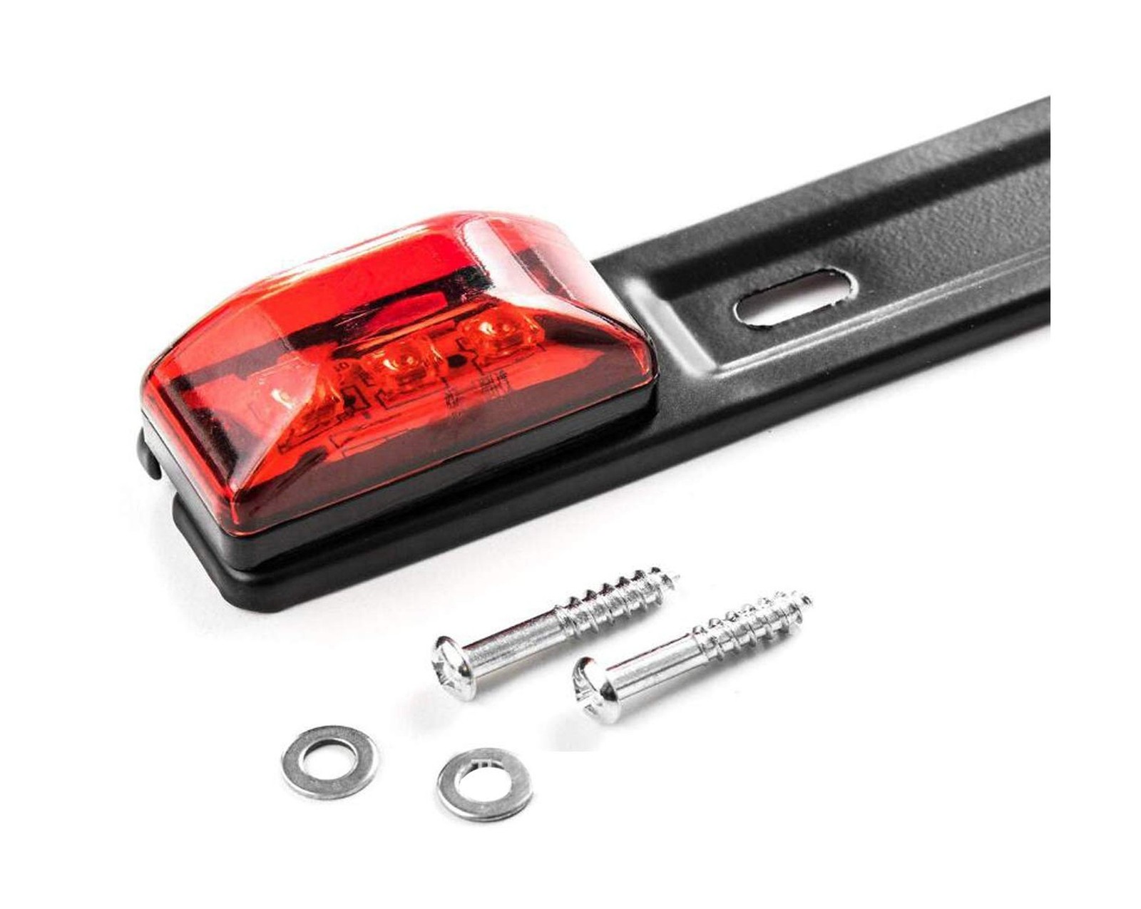 HHCSOP Red LED Marker Bar 3 Lights 9 LED Trailer Clearance ID Bar for Truck T…