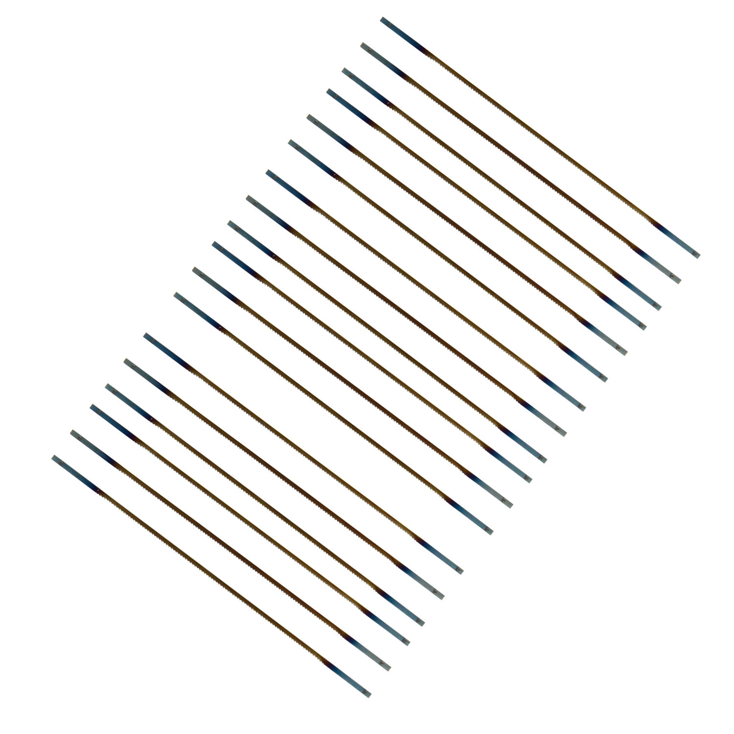 BILT HARD 16-inch Scroll Saw Blades Pinned End 10, 18, 21 TPI Blades 18 pcs