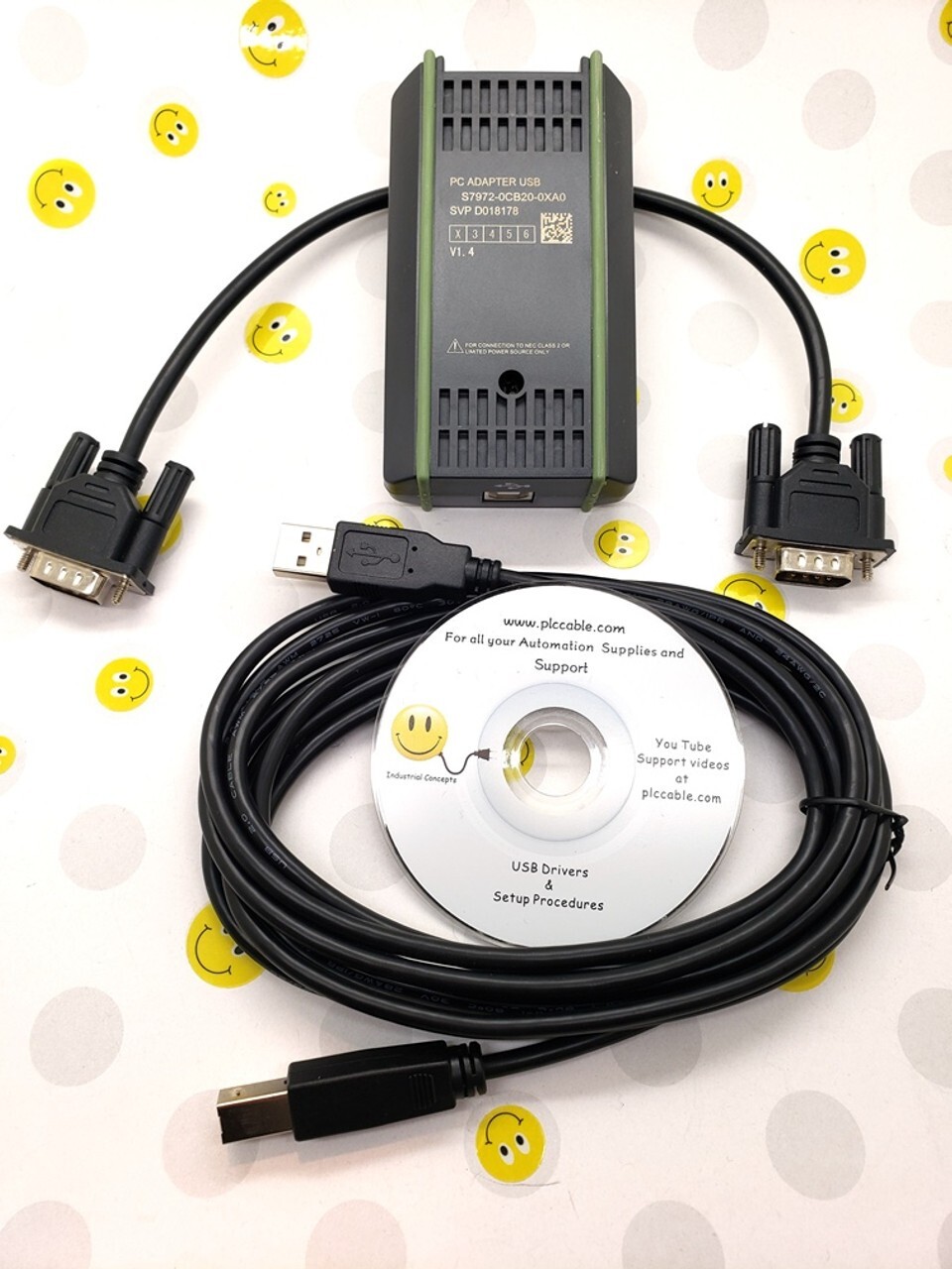 Siemens 6ES7972-0CB20-0XA0 PLC S7 USB MPI ProfiBus DP 64 6ES7 972-0CB20-0XA0