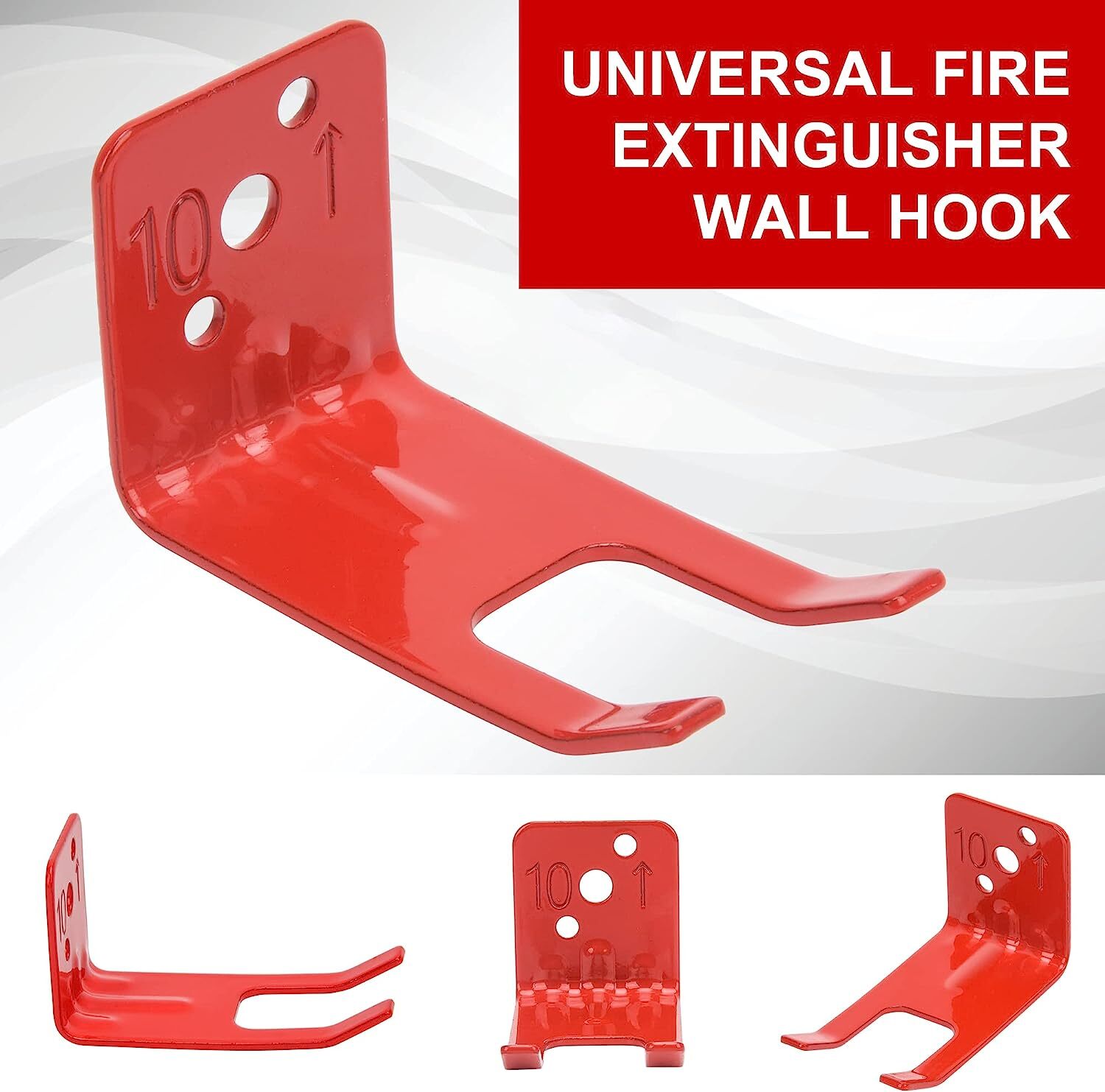 🔥🧯UNIVERSAL FORK STYLE WALL MOUNT 5,10 & 20 lb FIRE EXTINGUISHER BRACKETS🔥🧯