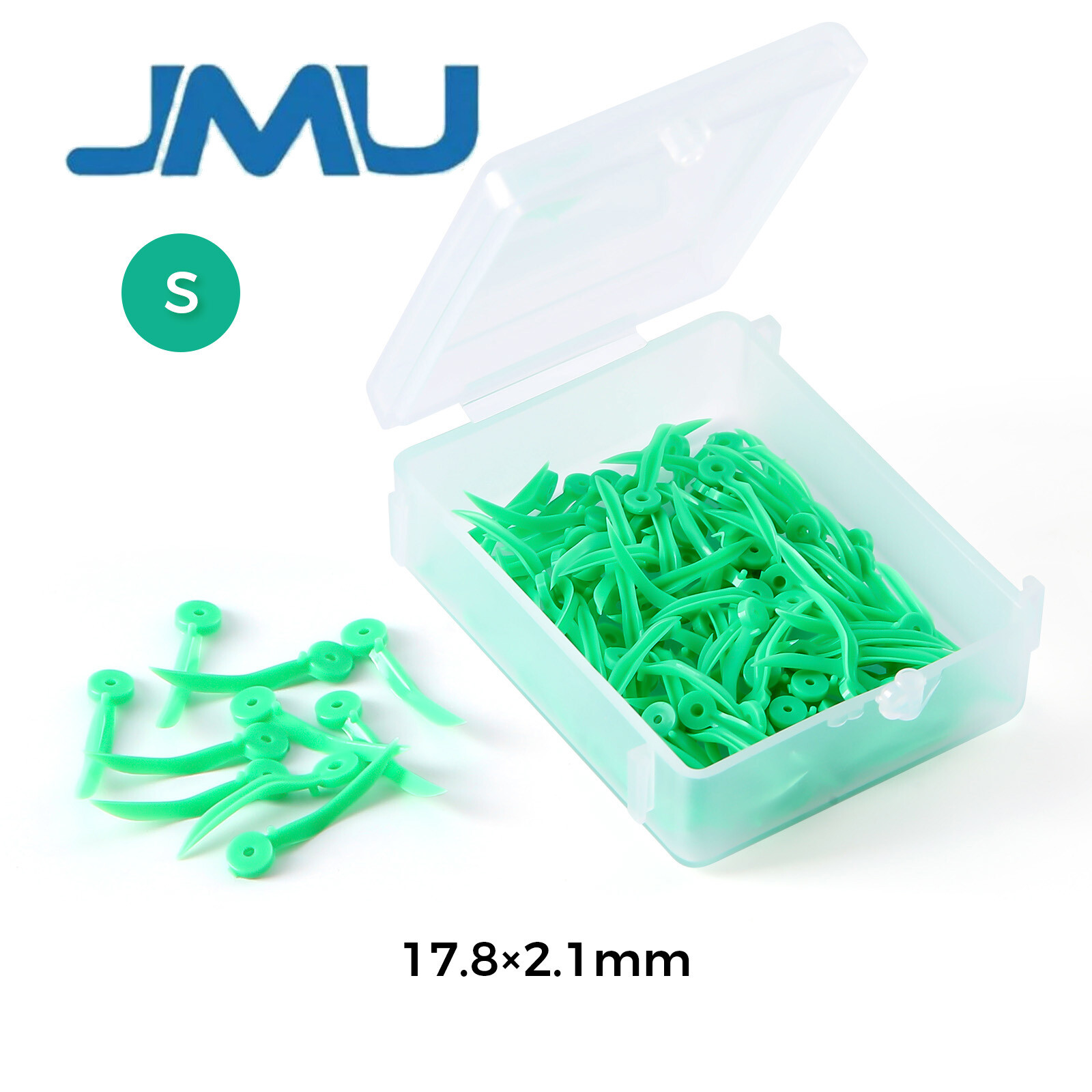 Dental Plastic Wedges Concave Design Arc Diastema Wedge w End Circular Hole