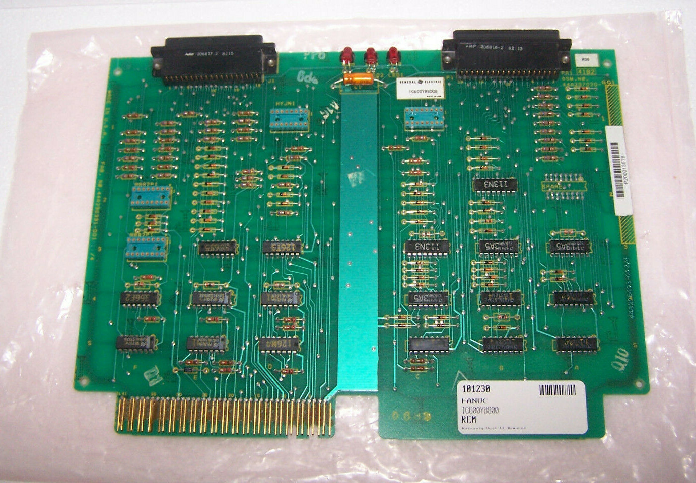 FANUC ICB08YB800 Remote I/O Board 101230 USA Made CNC Automation Module