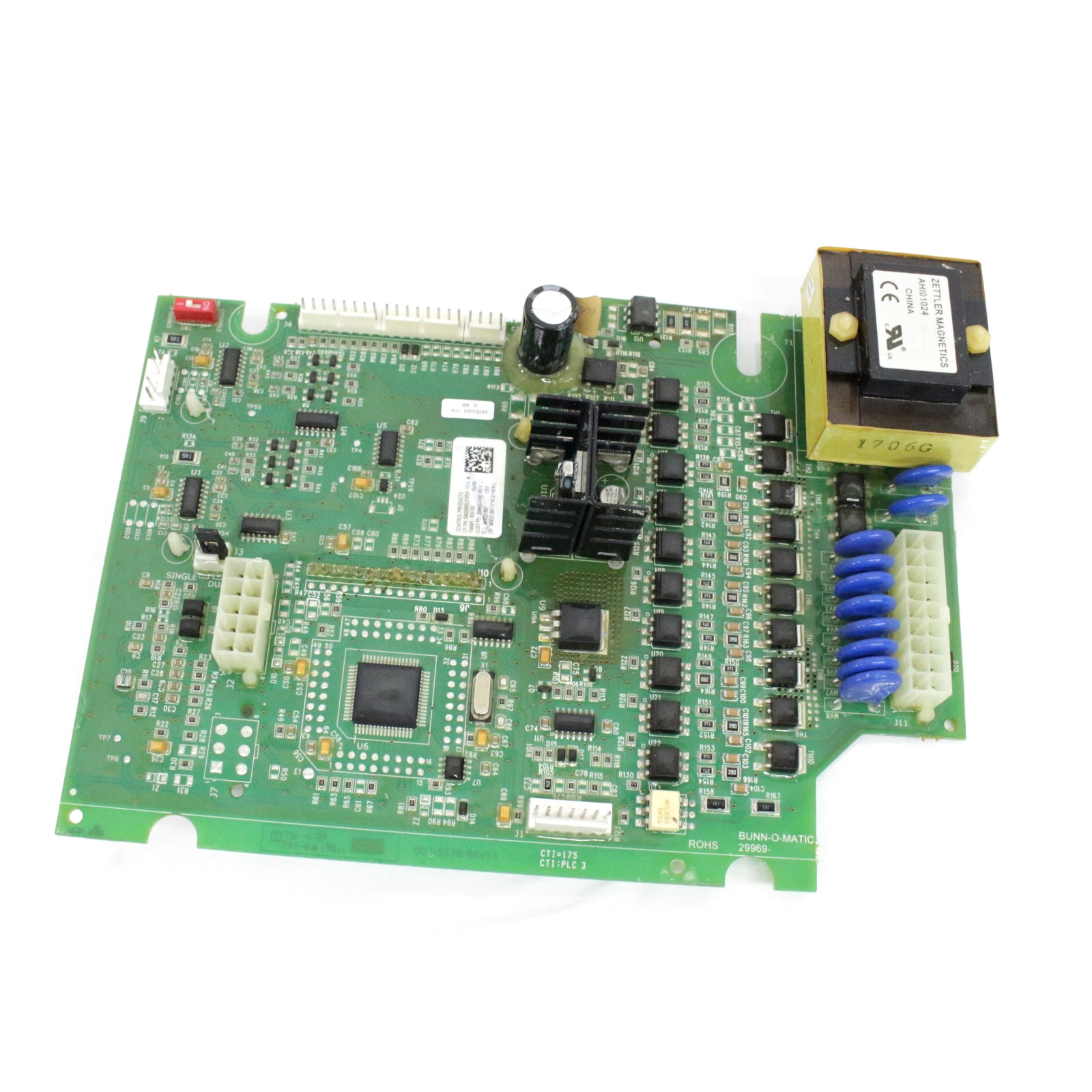 Genuin Bunn Dual TF DBC 120V/208V Main Board 29969.0100 OEM