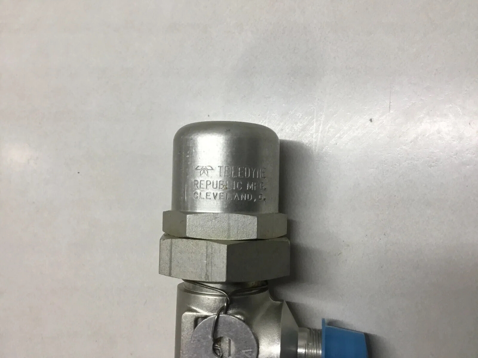 Safety Relief Valve 5-664-8 New Surplus Adjustable PSI Teledyne Republic 
