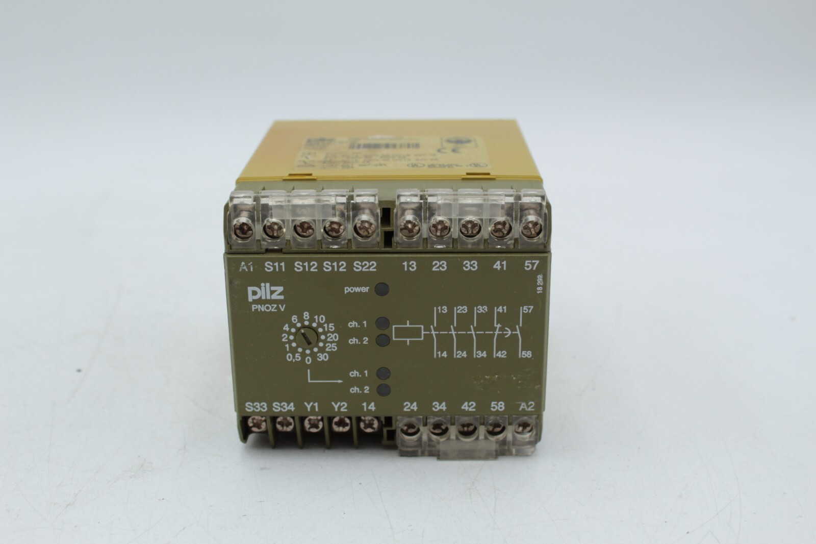 Pilz PNOZ V 30s 24 V DC Emergency Stop Relay