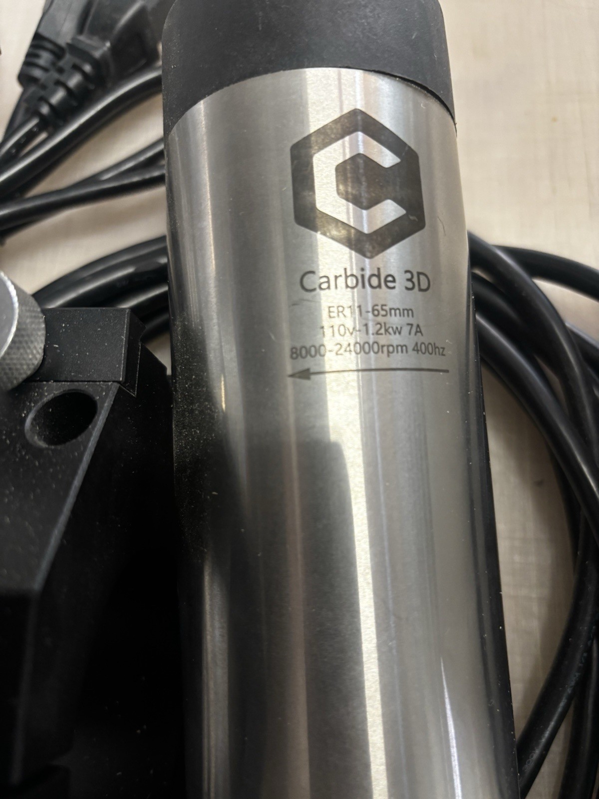 Shapeoko CNC 65mm VFD Spindle Kit – 110V Plus Mount and Dust Sweep