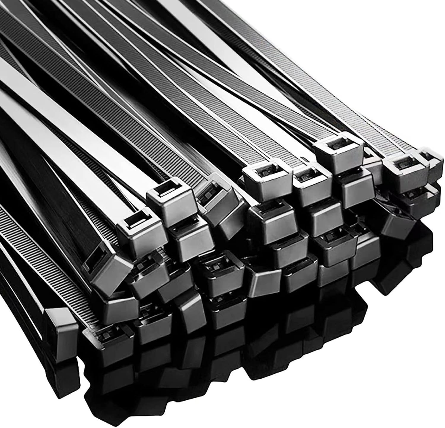 220 lb Tensile Strength Zip Ties 300 Pack