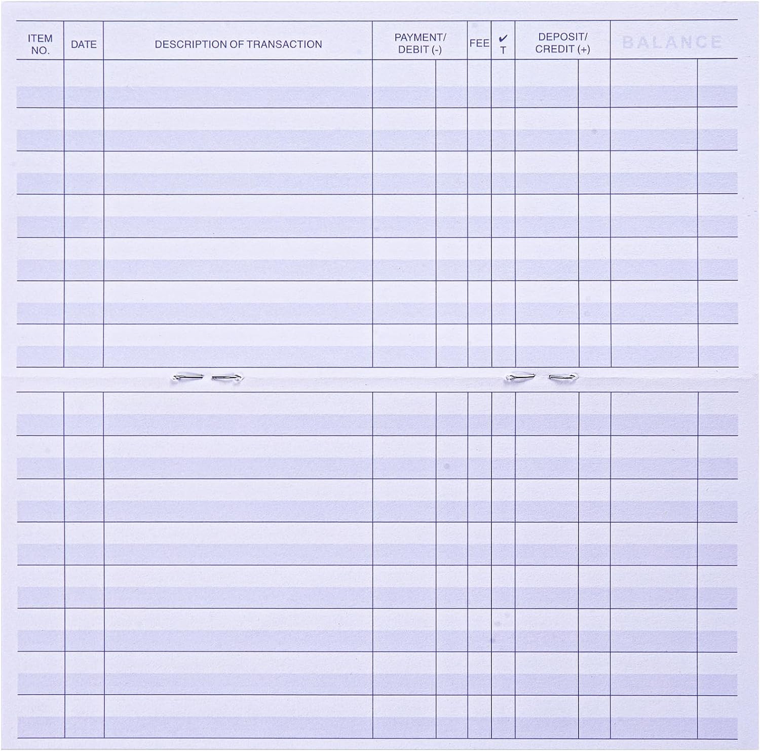 24PCS Check Registers For Personal Checkbook, Easy To Read Checkbook Register